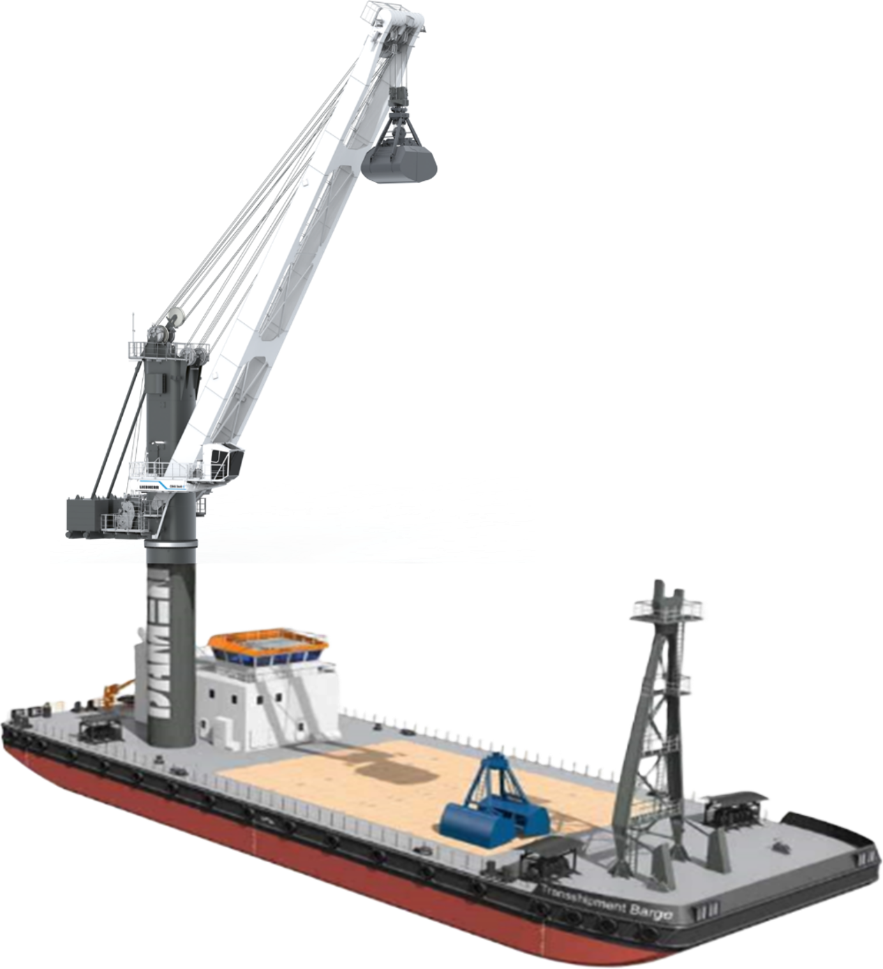 Cẩu nổi chuyển tải Liebherr FTS