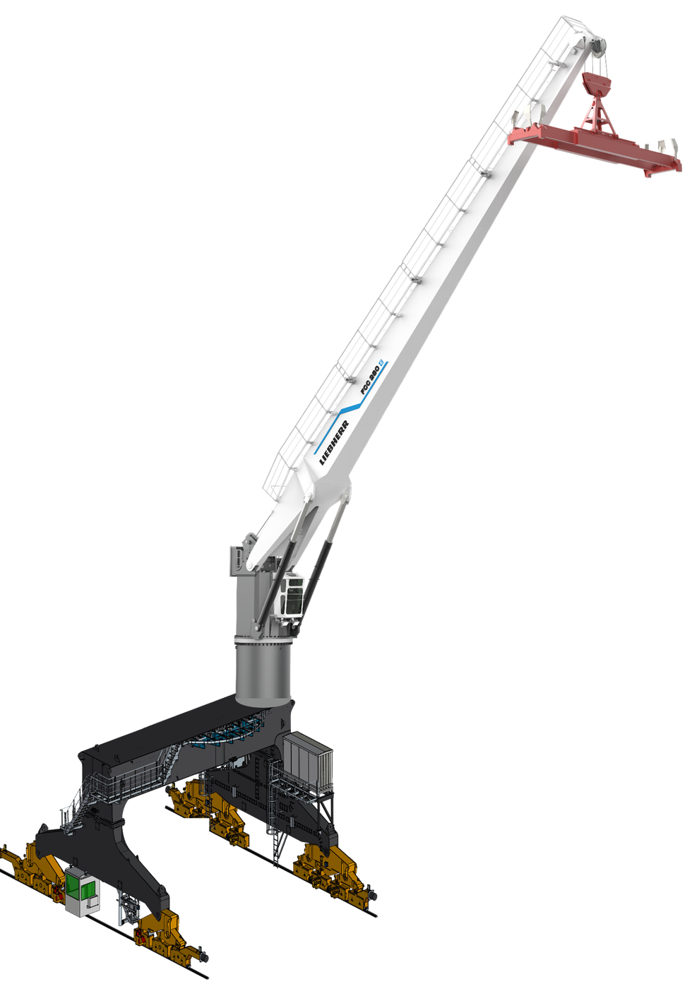Cẩu chạy ray Liebherr TCC