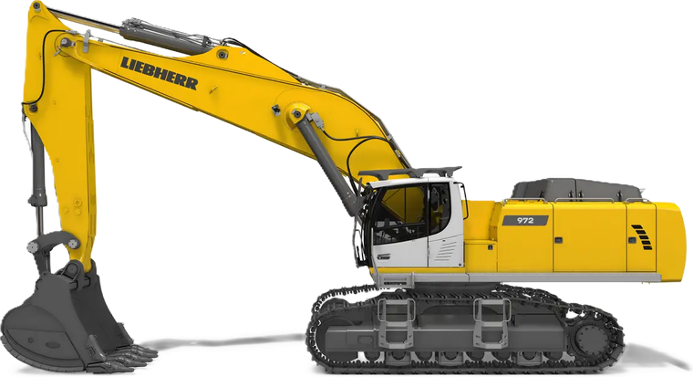 Máy xúc bánh xích Liebherr R972