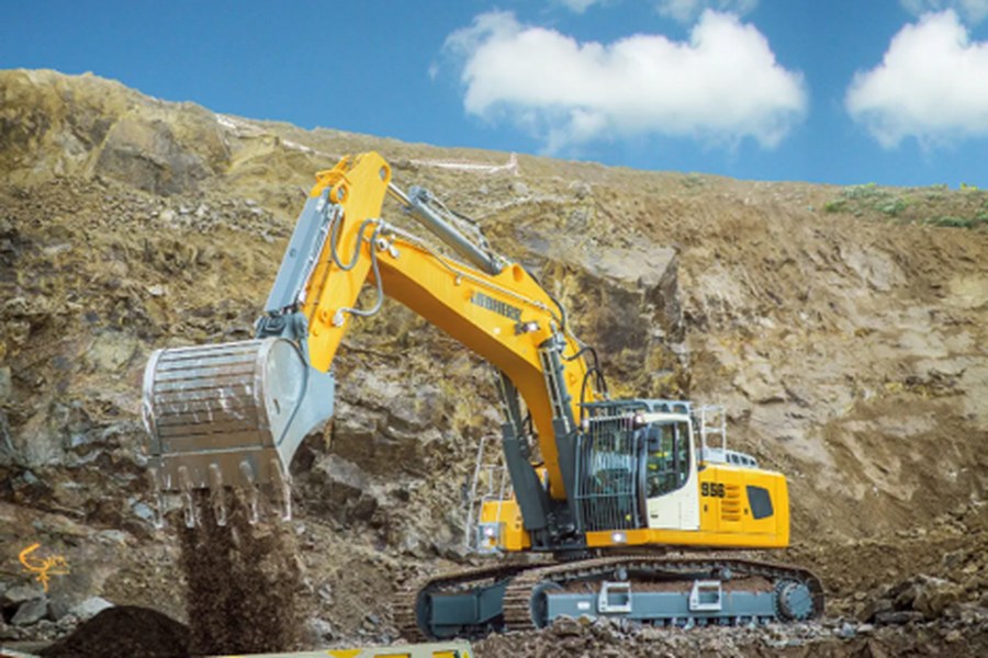 Máy xúc bánh xích cỡ vừa Liebherr