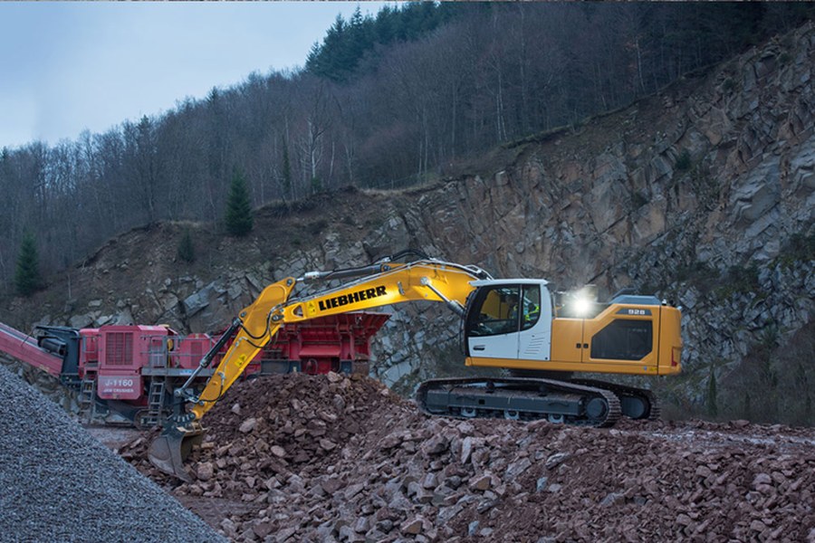 Máy xúc đào dưới 50T Liebherr