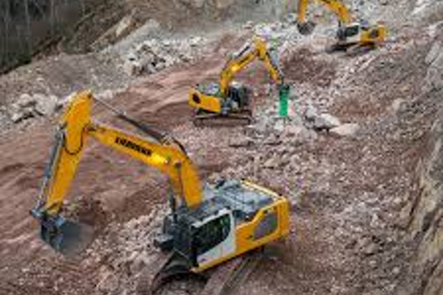 Máy xúc đào dưới 50T Liebherr